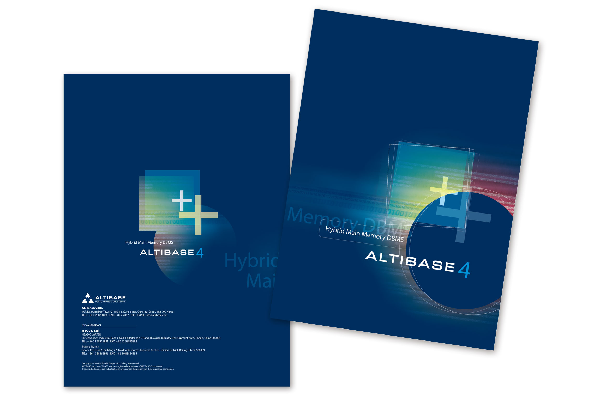 Brochure design for Altibase