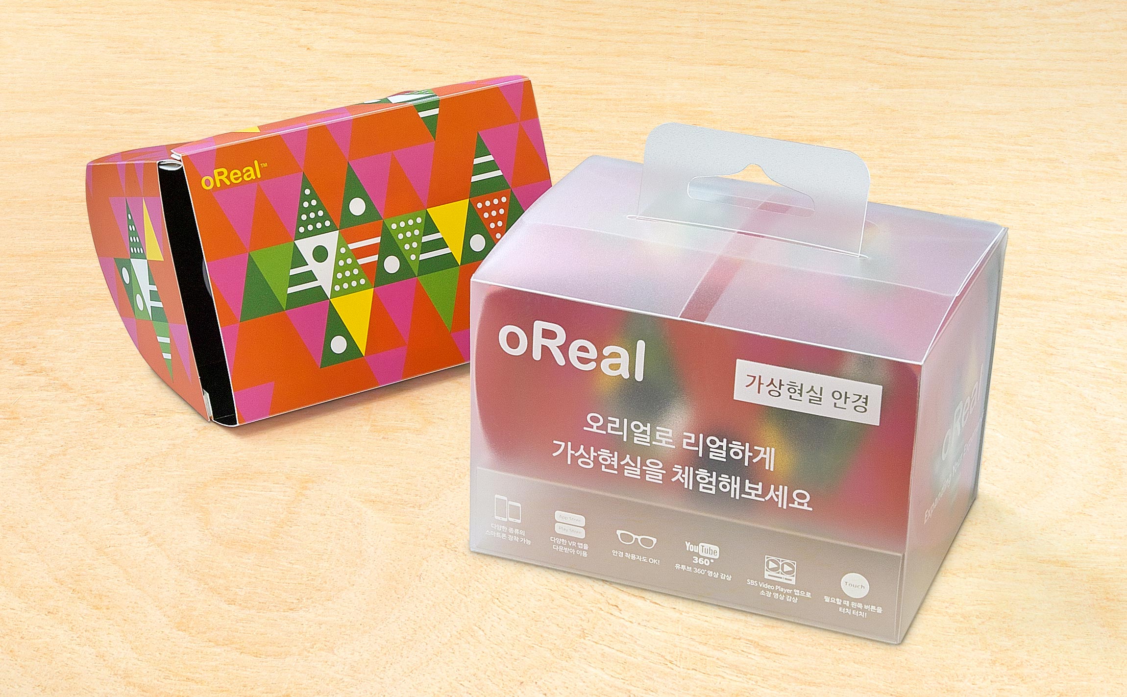 oReal VR Glass 버넥트 패키지, 포장, 제품 oreal-glass-7.jpg