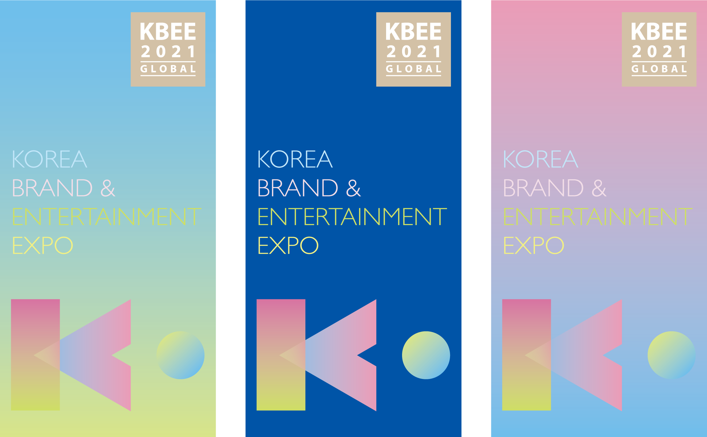 Korean Brand & Entertainment Expo  대한무역진흥공사 (KOTRA) 포스터, 배너, 키비주얼 kbee-03-1.jpg