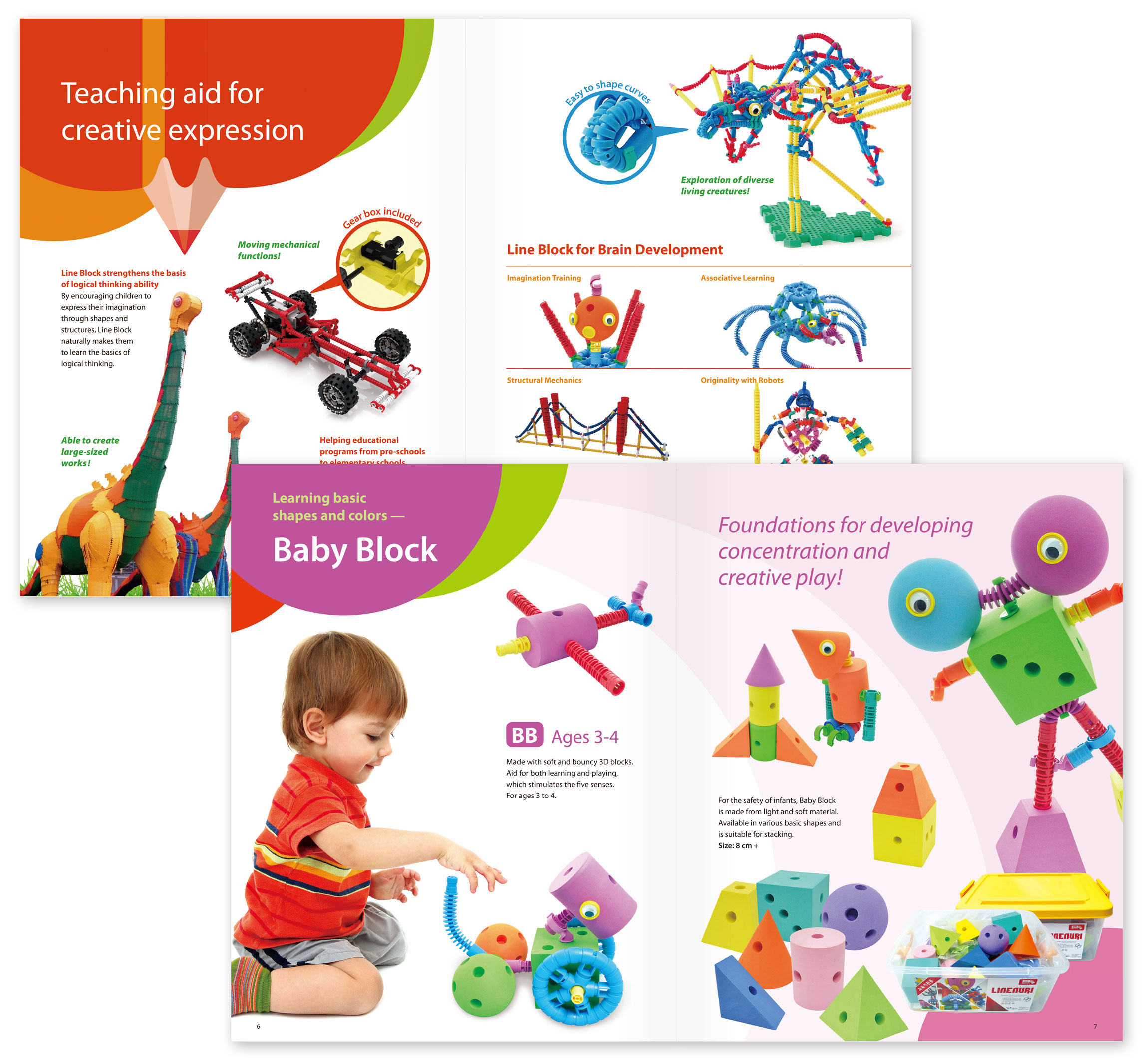 Brochure for Toy Products